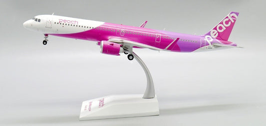 1:200 JC Wings Peach AIRBUS A321neo Passenger Airplane Diecast Aircraft Model