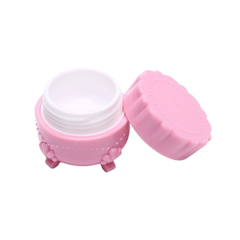 Refillable Bottles 5g Four-Legged Empty Nail Polish Jar Eye Face Cream Container