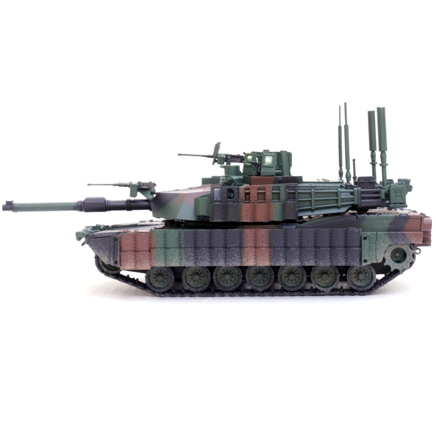 13.5cm Diecast 1/72 US M1A2 TUSK II Abrams Main Battle Tank Model Collection