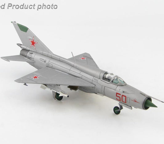 1/72 Soviet Air Force MiG 21 MIG-21 PFM Red 50 Fighter Model