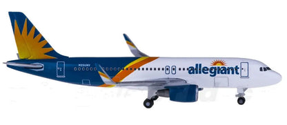 1:500 Herpa Allegiant AIRBUS A320 Passenger Airplane Diecast Aircraft Model