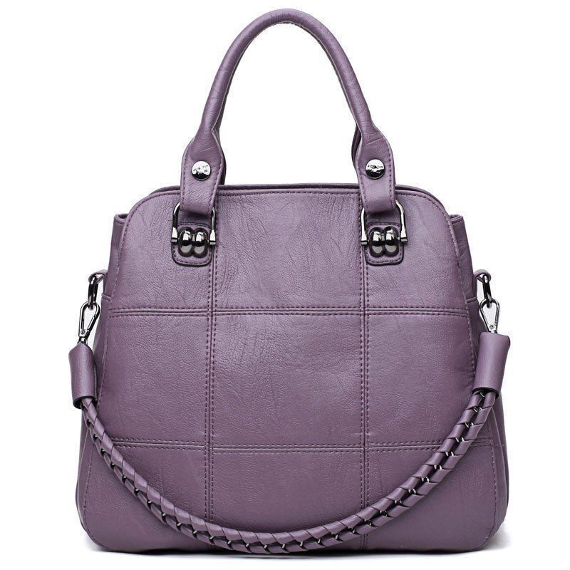 Women Shoulder Crossbody Bag Leather Messenger Bags Luxury Tote Elegant Handbag