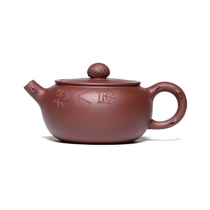 Handmade Tea Pot China Original Ore Real Yixing Zisha Dicaoqing Clay Marked Pots