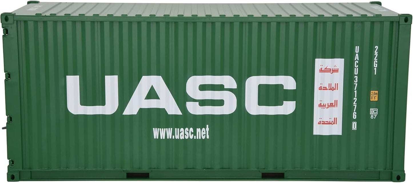 1:20 UASC Shipping Container Model Abs Resin & Wood Toy Home Decoration Gift