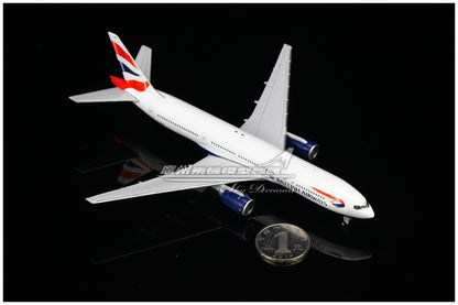 1:400 GeminiJets BRITISH AIRWAYS B777-200ER Airplane Diecast Aircraft Model