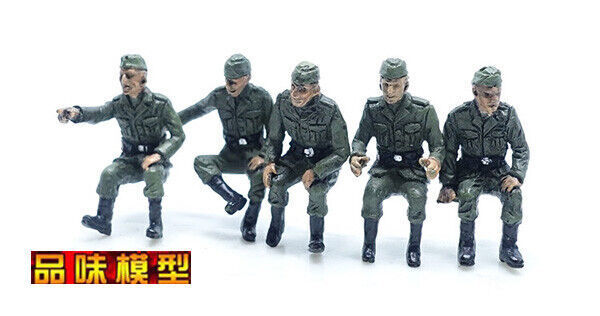 PMA 1/72 German Army Vehicle 5 Soldier Section P0404 Finished Model