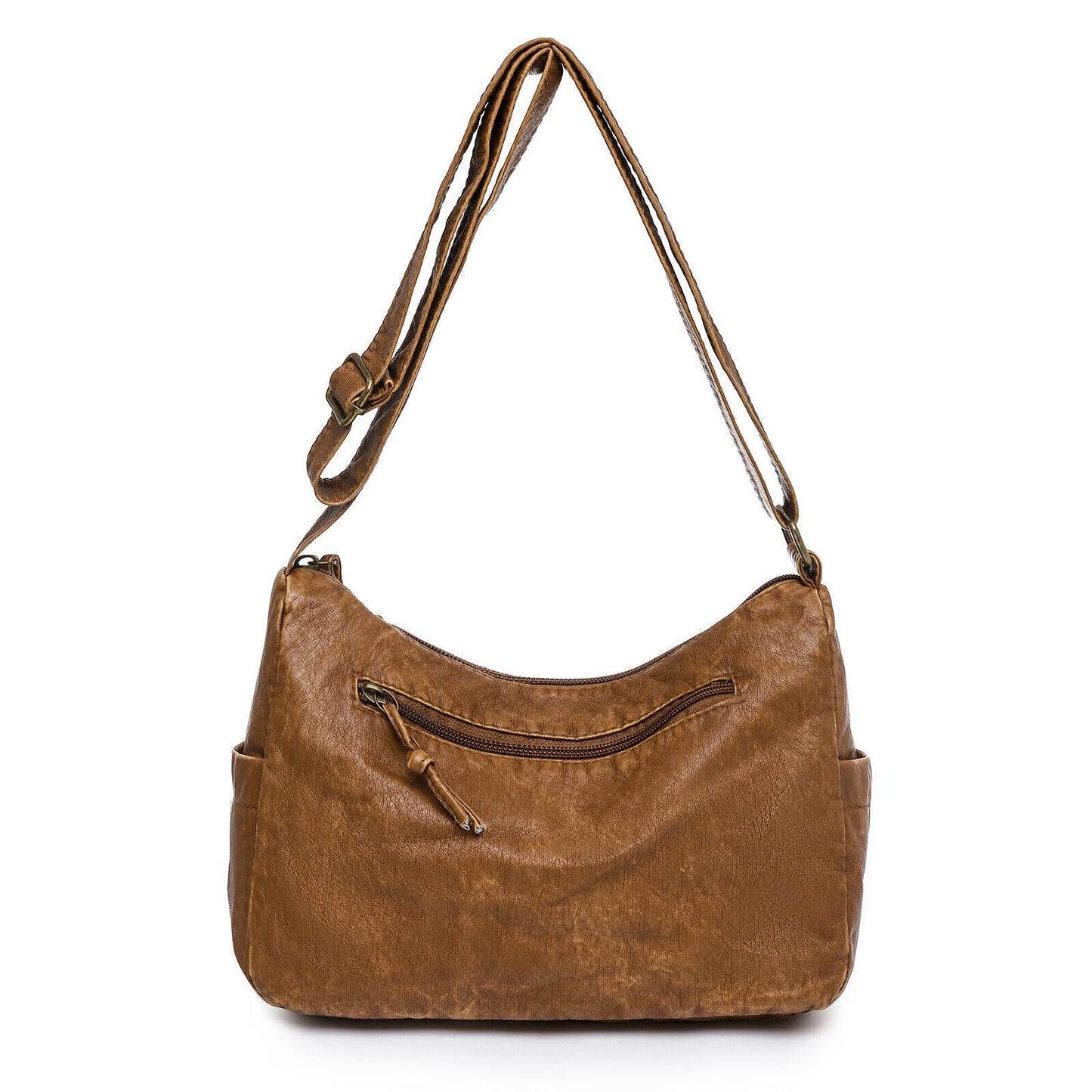 Vintage Womens Crossbody Shoulder Bag Purse Clutch PU Leather Sling Tote Handbag
