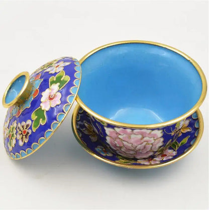 Cloisonne, Silk Cup, Tea Bowl, Tea Set, Tea Cup, Special Household Decoration