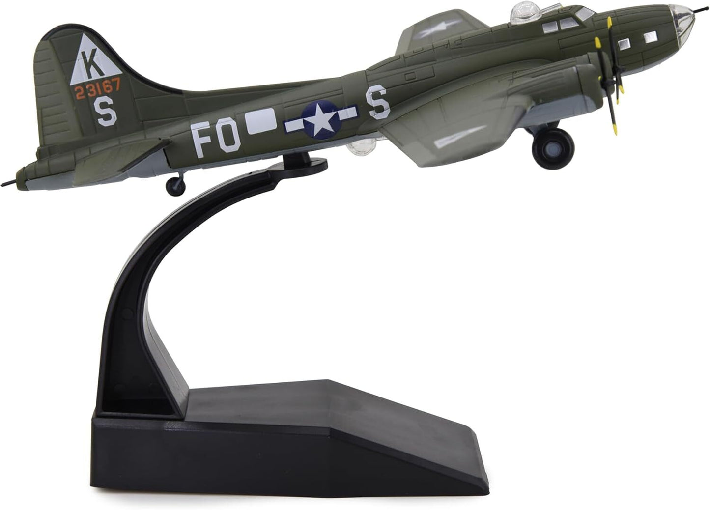 1:144 B-17F Flying Fortress Bomber Metal Plane Model Military Airplane Model