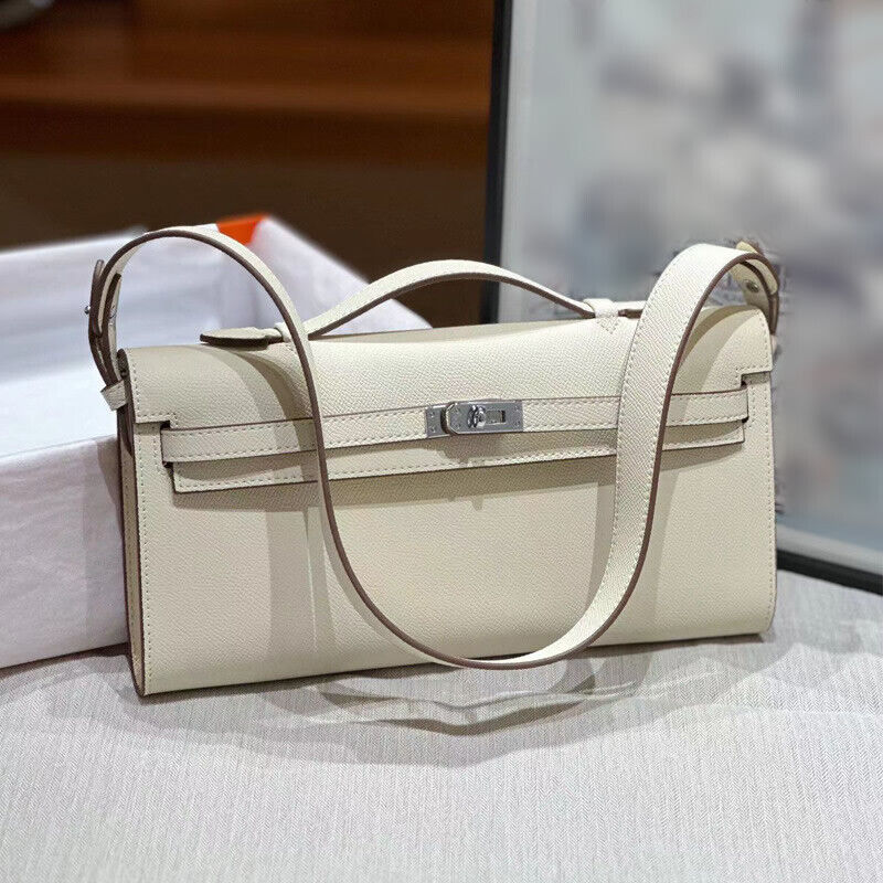 Small Real Leather Flap Purse Shoulder Bag Fashion Handbag Clutch Tote Turn-Lock