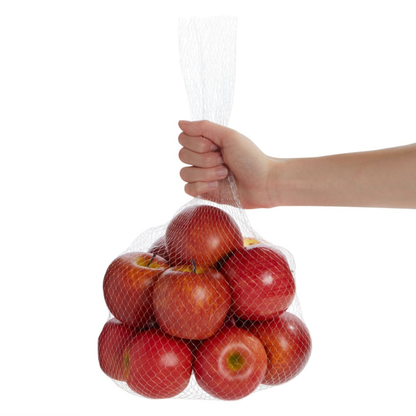 200 Pack Nylon Mesh Produce Bags Bulk Reusable Net Grocery Bags, White, 23.6 In.