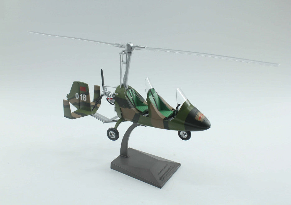 1:16 AVIC Falcon Rotorcraft Helicopter Rotaplane Diecast Military Aircraft Model