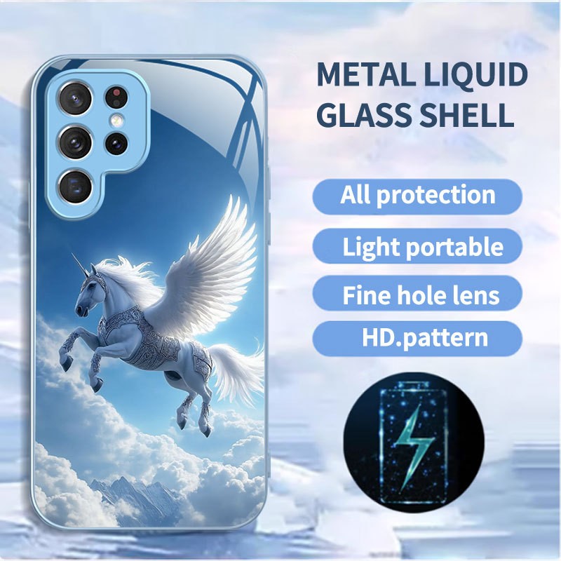 For Galaxy S 26Ultra Phone Case A17 S25/S24 Impact-Resistant Painted Phone Case