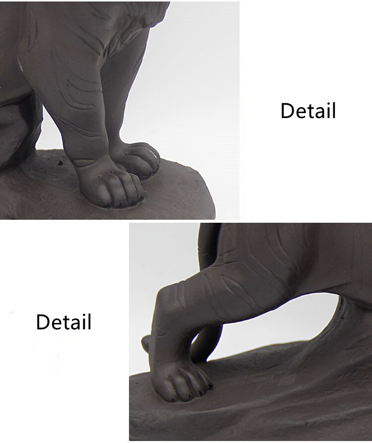 Tiger Tea Pet Home Decoration Zisha Tea Play House Warming Gift Small Statue New