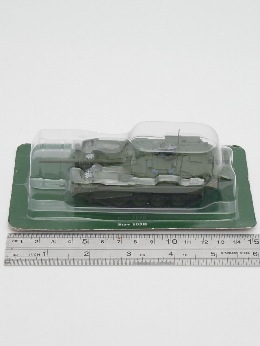1: 72 Strv 103 Swedish Ghost Tank Armored Vehicle Model