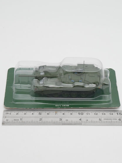 1: 72 Strv 103 Swedish Ghost Tank Armored Vehicle Model