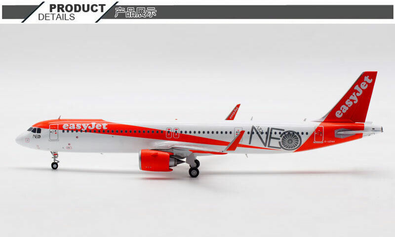 1:200 JC Wings easyJet AIRBUS A321neo Passenger Airplane Diecast Aircraft Model