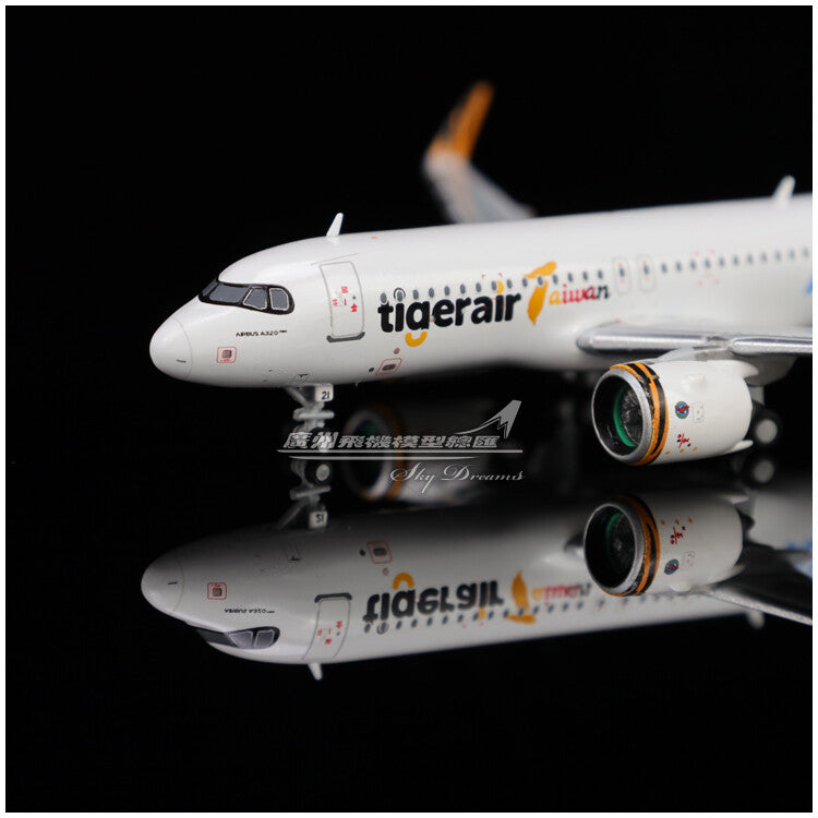 1:400 JC Wings Tigerair AIRBUS A320neo Passenger Airplane Diecast Aircraft Model
