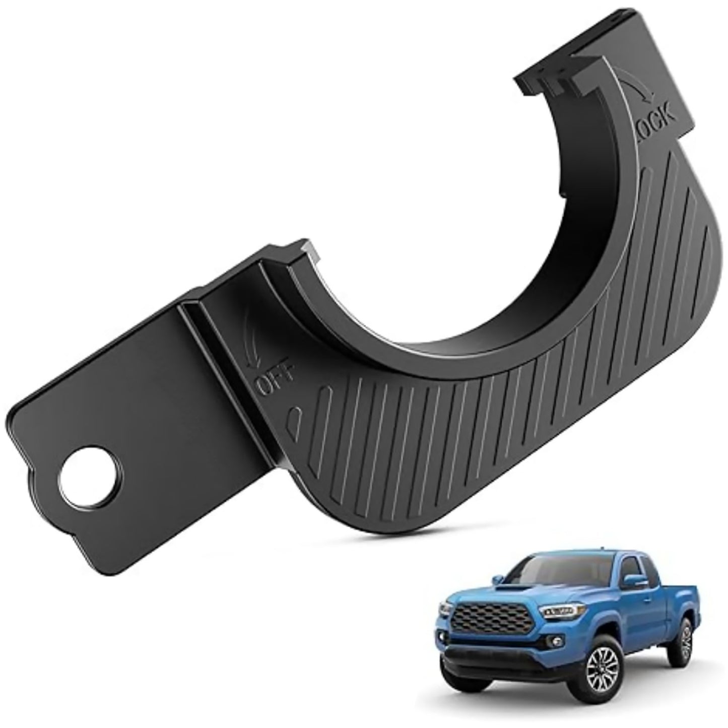 Black Gas Cap Holder Anti-Slipping Repair Kit For Toyota Tacoma 2016-2022