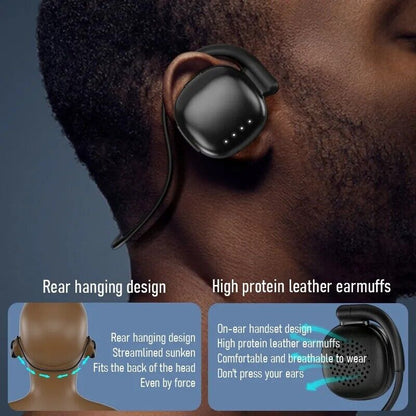 Wireless Bluetooth 5.3 Neckband Headphones Mic Headset Stereo Earbuds Earphone
