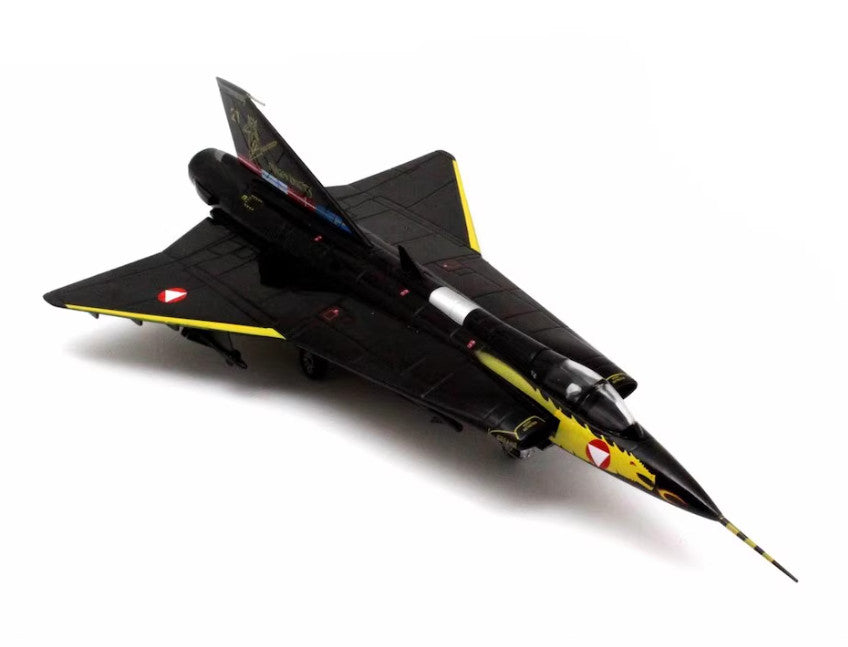 1:72 Aviation Saab Draken Austrian AF Dragon Nights 2005 Fighter Diecast Model