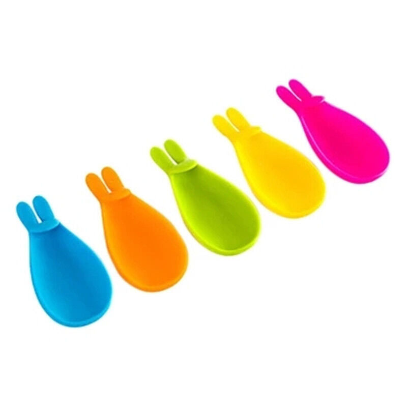 Creative Silicone Gel Rabbit Shaped Tea Bag Holder Tea Infuser Candy Colors Mug