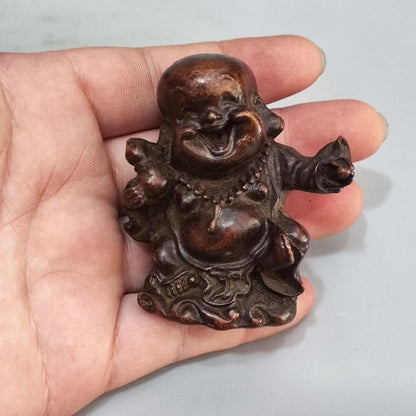 5 Piece One Set Buddha Figurine Statue Home Ornament Blessing Gift Tea Pet