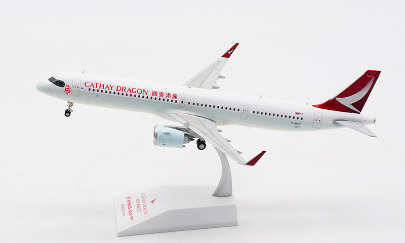 1:200 JC Wings CATHAY DRAGON AIRBUS A321NEO Airplane Diecast Aircraft Model