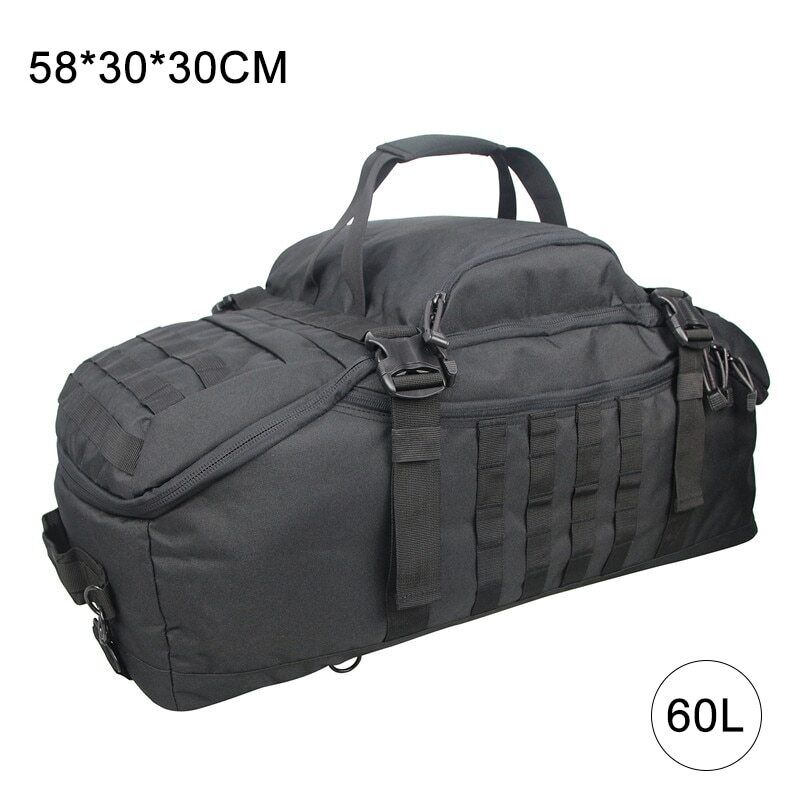 Travel Duffel Bag Tactical Backpack Strap Weekender Bag Men Women Gym Bags