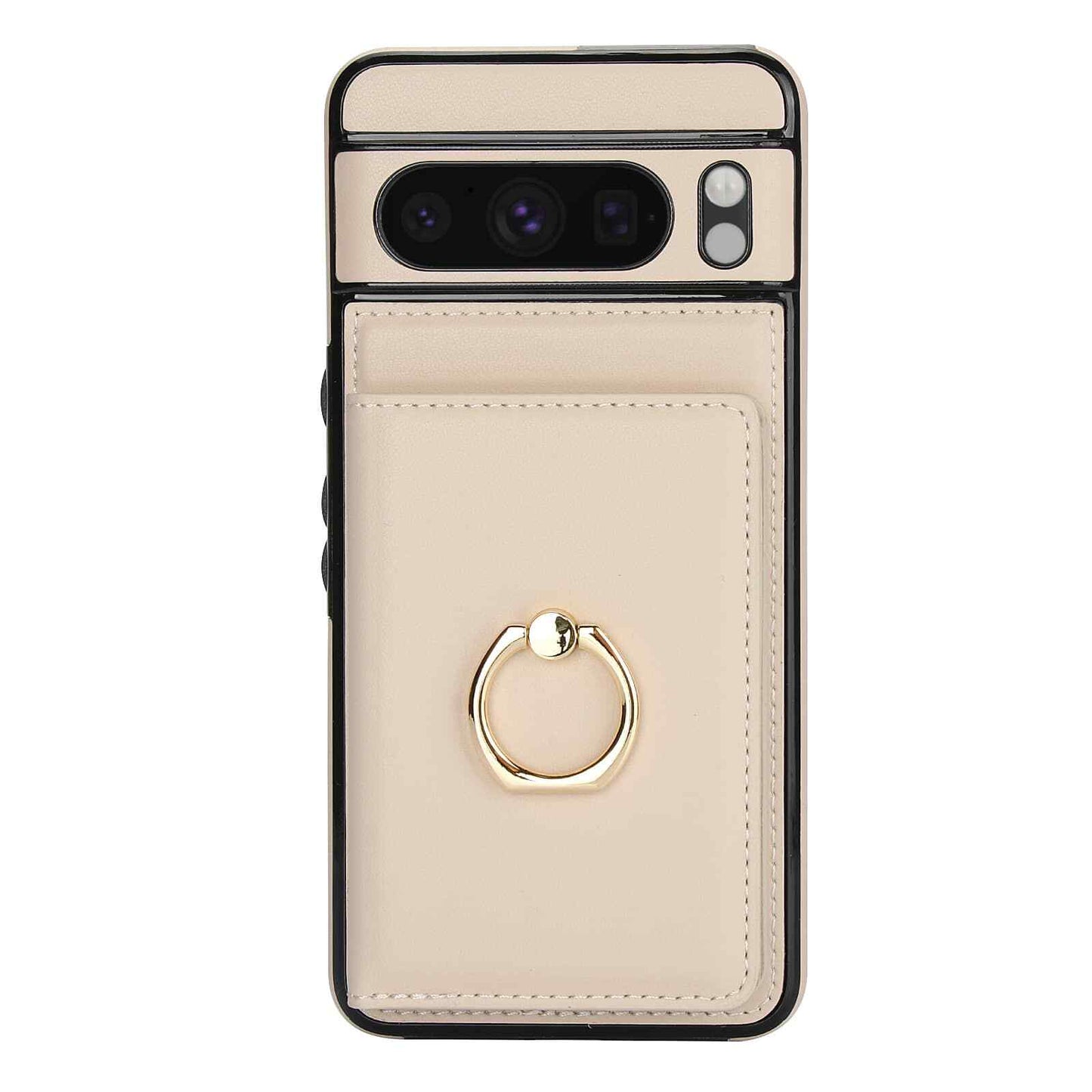 Wallet Case with Rotation Ring for Google Pixel 9 Pro XL/ 9 Pro/ 8 Pro/ 8A/ 6A