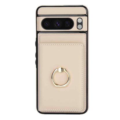 Wallet Case with Rotation Ring for Google Pixel 9 Pro XL/ 9 Pro/ 8 Pro/ 8A/ 6A