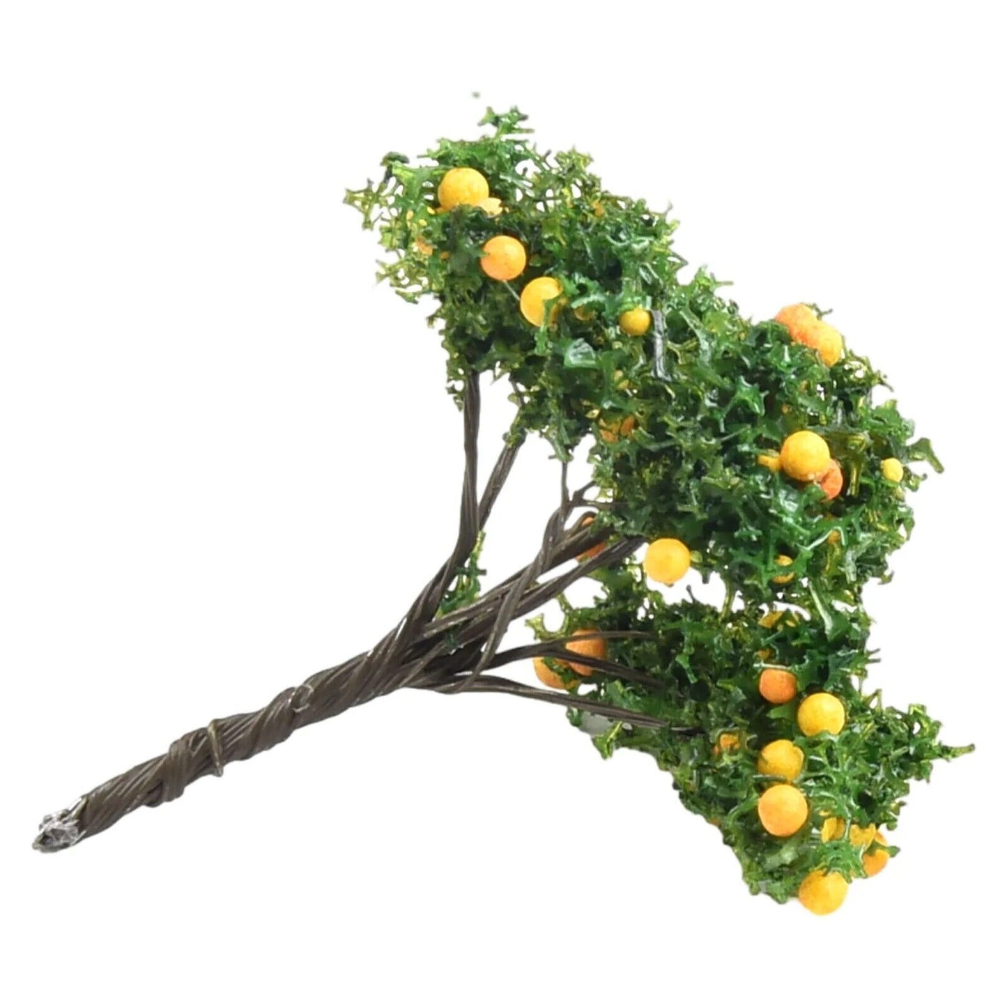 Mini Model Trees 20Pcs Train Railroad Micro Landscaping Layout Diorama Decor 7cm