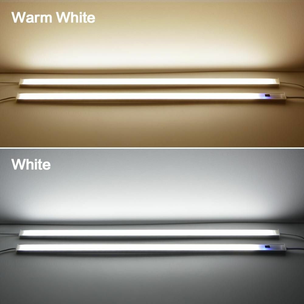 LED Strip Light 5M 10M 15M 20M Aluminum Profile Tube 12V Smart Hand Sweep Sensor