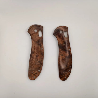 1 Pair Custom Made Wooden Handle Scales For Benchmade Griptilian 551 Knive