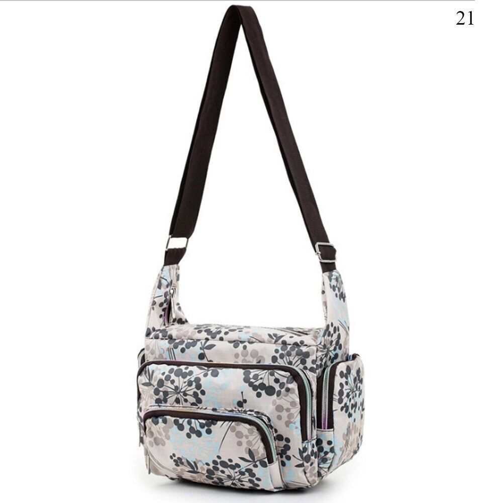 Messenger Crossbody Bag Summer Fashion Print Handbag Casual Bag 25*12*22 CM 1PC
