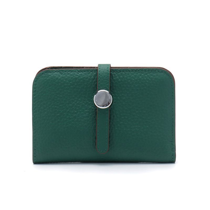 Genuine Leather Passport Cover Unisex Organizer Wallet Long Purse Hasp Money Bag