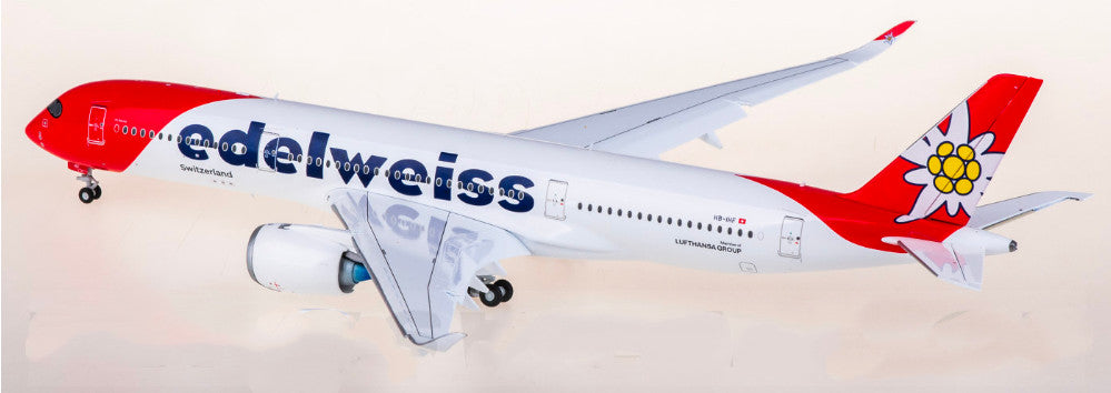 1:200 JC Wings Edelweiss Air Airbus A350-900XWB Passenger Diecast Airplane Model