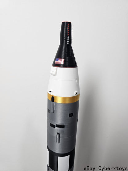 1:60 Scale NASA Gemini TitanII Rocket Model Finished Painted Product L:22inches