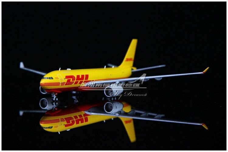 1:400 JC WINGS DHL Air Hong Kong AIRBUS A330-200F Aircraft Diecast Plane Model