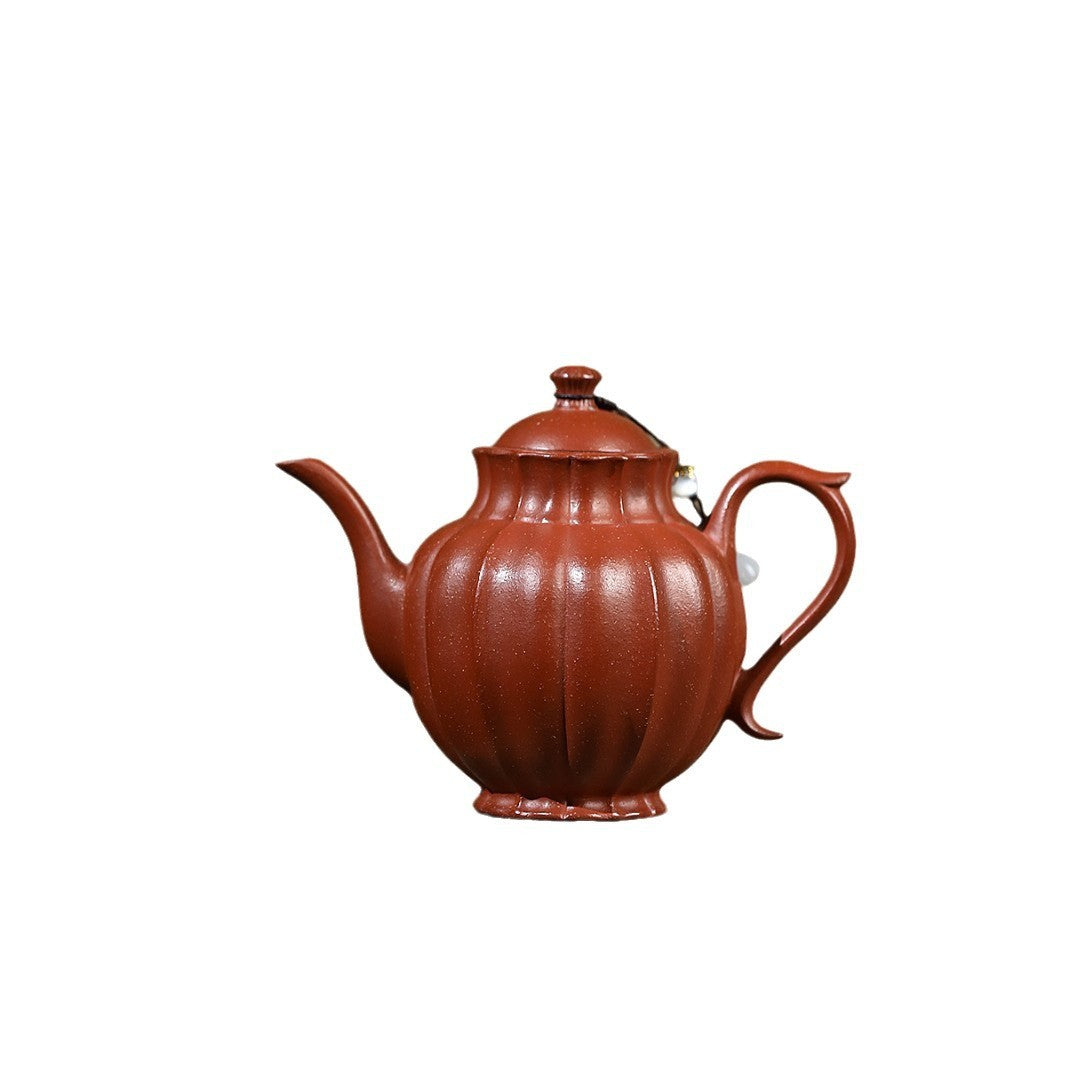 310ml Retro Yixing Purple Clay Teapots Handmade Raw Ore Mud Kettle