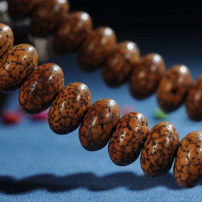 Tibetan Bodhi Bead 108 Beads Necklace Star Moon Prayer Beads Bracelet Buddhist