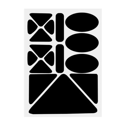 Self Adhesive Patches Various Pattern Repair Washable Stick On Clothing Sticker