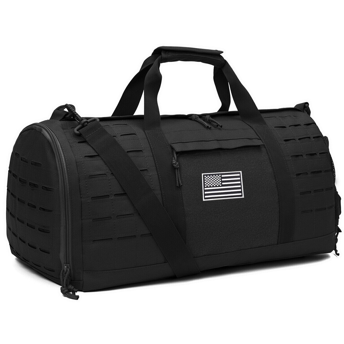 40L Sport Gym Bag Men Tactical Bag Travel Training Bag Shoe Basketball Bag