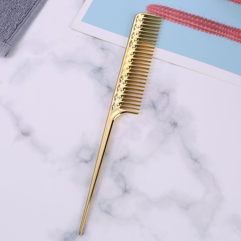Women Hair Brush Plastic Wide Tooth Styling Combs Men Hairdressing Salon Toolkit