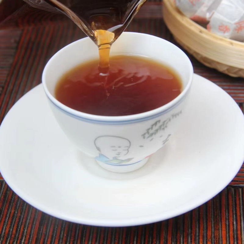 Haiwan Old Comrade CHEN XIANG Mini TuoCha Premium Puer Pu-erh Ripe Pu'er Tea