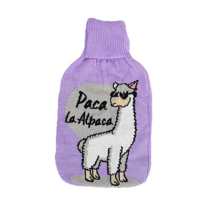 Knitted Hot Water Bag Cover Printed Hot Water Bag Cover Hot Water Bag Cover