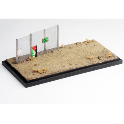 1/72 Middle East Outside Gaza Isolation Net Battle FOR Tank Scene Finished Model