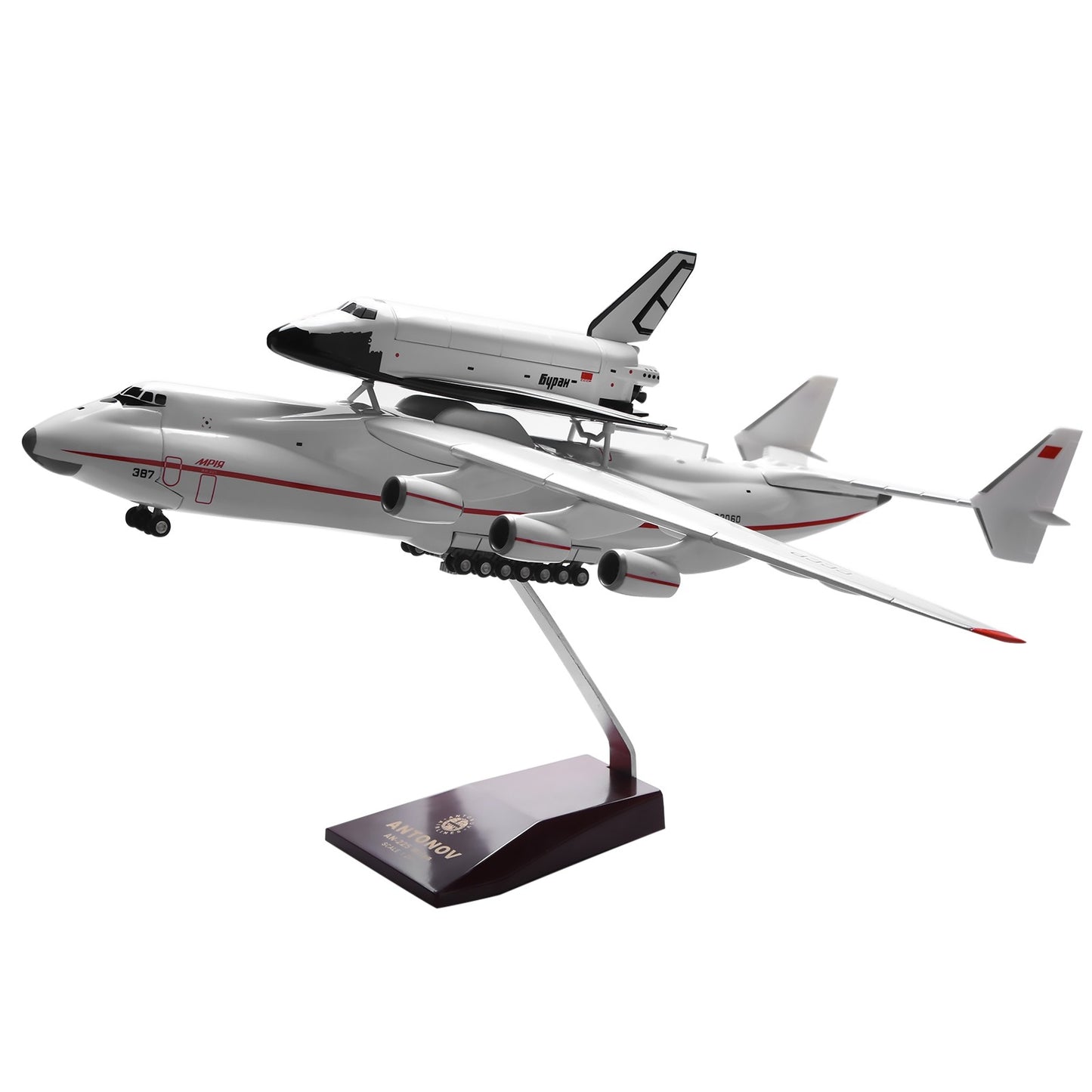 High Simulation 1/200 Antonov An-225 Aircraft Transport Resin Plane Model