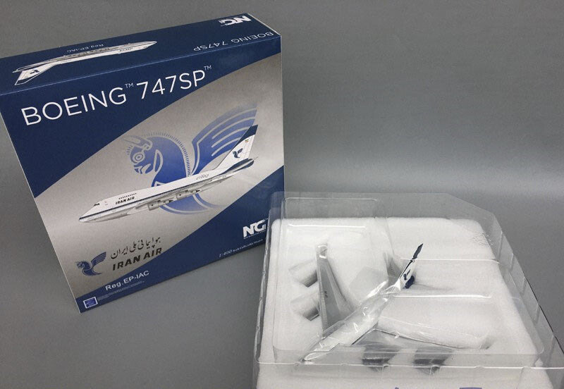 NG Model IRAN AIR for boeing 747SP EP-IAC 1/400 DIECAST Pre-built Model