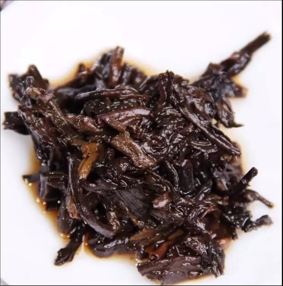 2017, China haiwan 500g lao tong zhi Shu Old Tree Puer Tea Cake Ripe Pu er erh